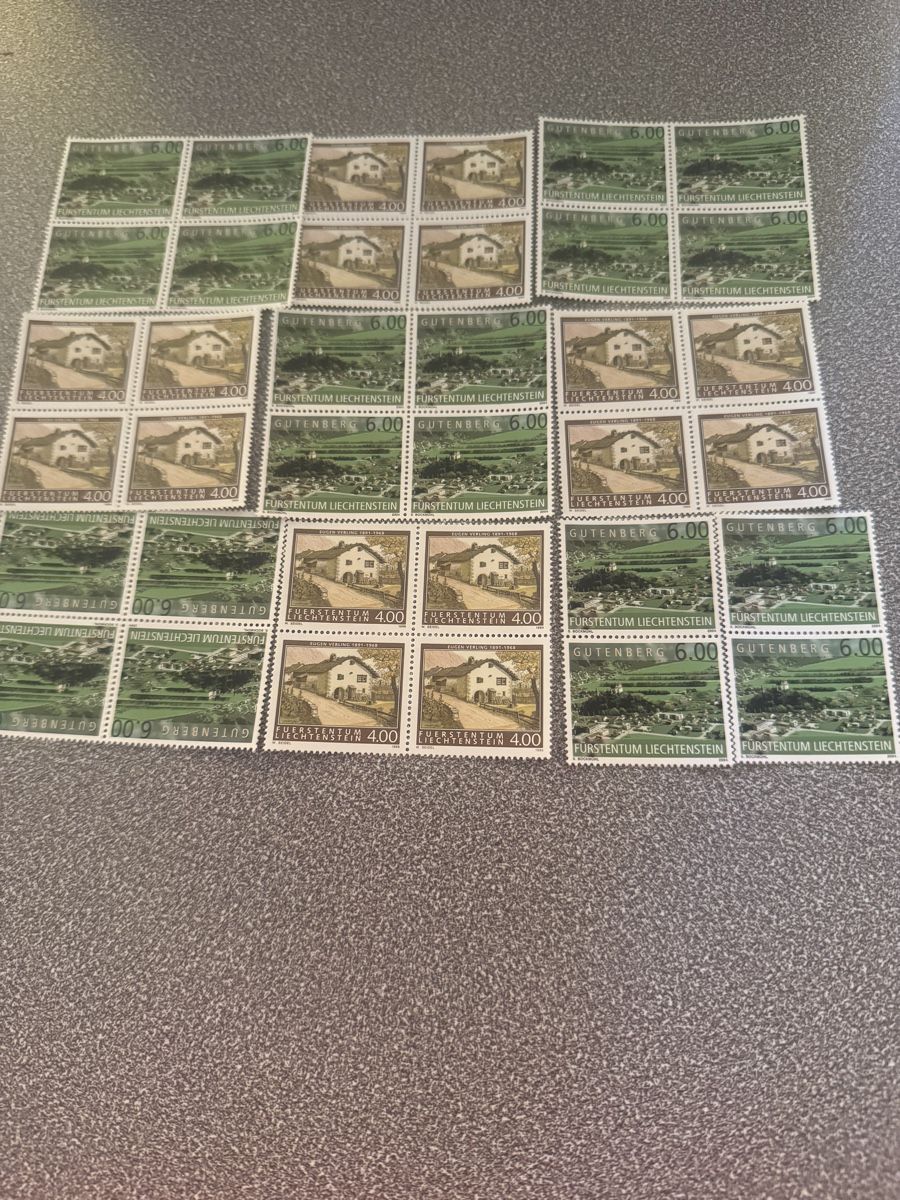 Tutti i francobolli: Frankaturware Liechtenstein  184 CHF – Nuovo (secondo la descrizione) da Uster venduto da Briefmarken