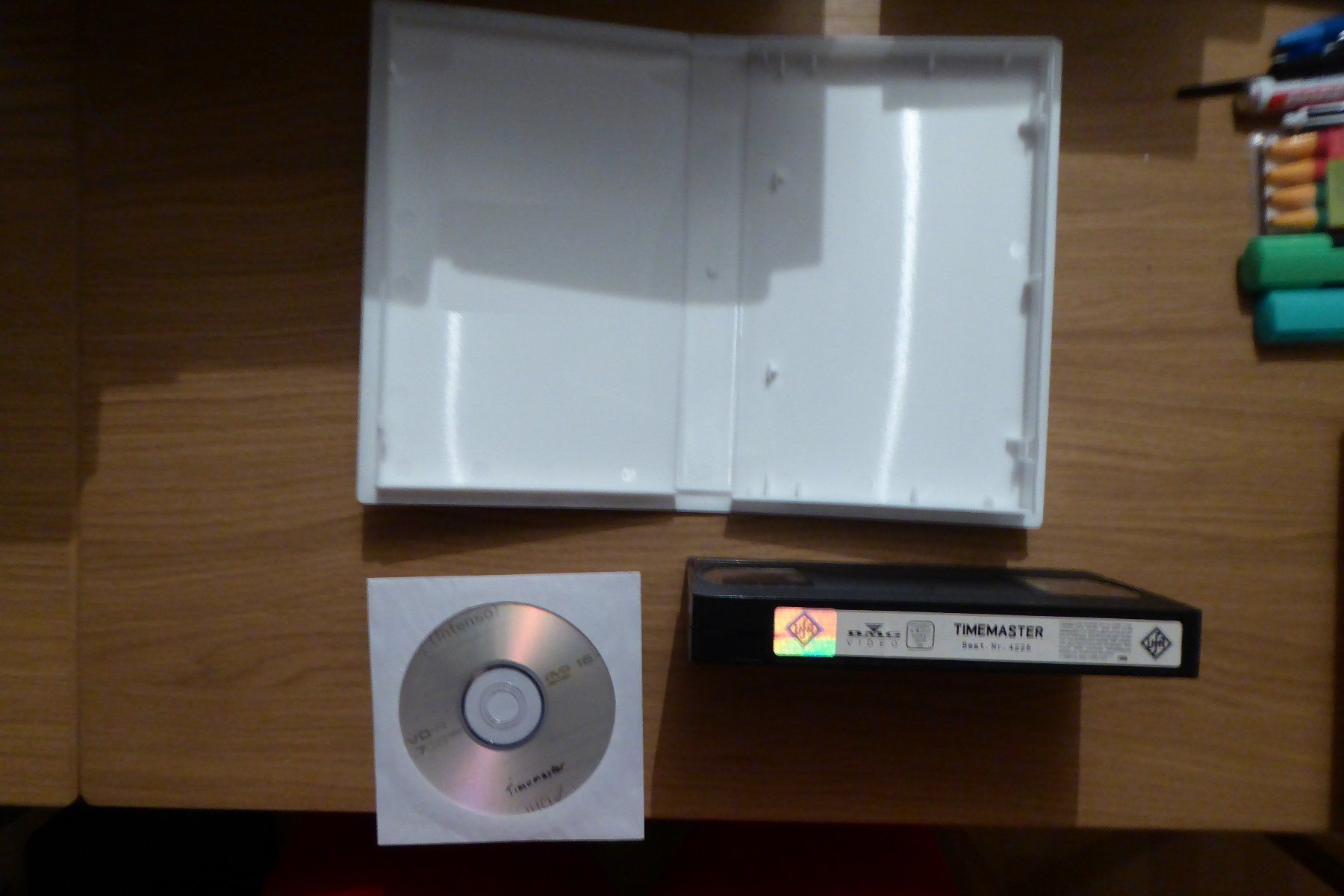 Alle VHS: VHS Timemaster mit Backup DVD – Gebraucht aus Allschwil von Summelsarium 2