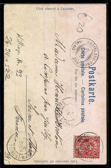 Cartes postales: Ernst Schlemo, Killinger Nr. 93: Grindel – D'occasion à Berlin par bartko-reher 1