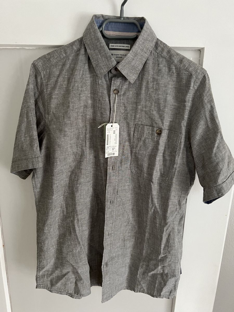 Tom Tailor Camicie: Tom Tailor Leinenhemd Herren Gr. S neu – Nuovo e nell'imballaggio originale da Siebnen venduto da toshi123 3