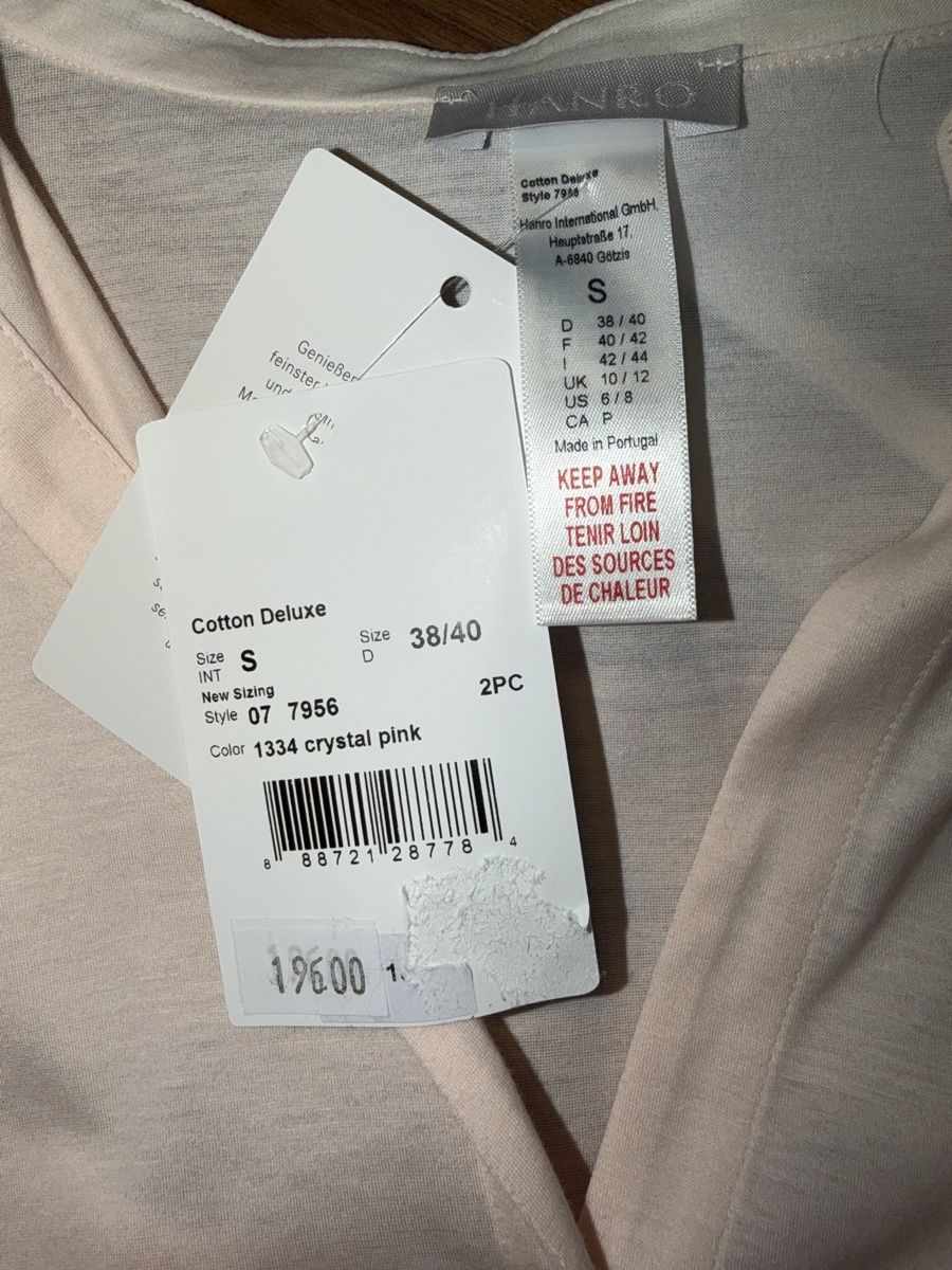 Hanro Negligees & Pigiami: Pyjama HANRO S feines rosé neu – Nuovo (secondo la descrizione) da Dornach venduto da samuti 2