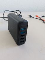 Anker PowerPort Speed 5 Ladestation mit div. Ladekabeln