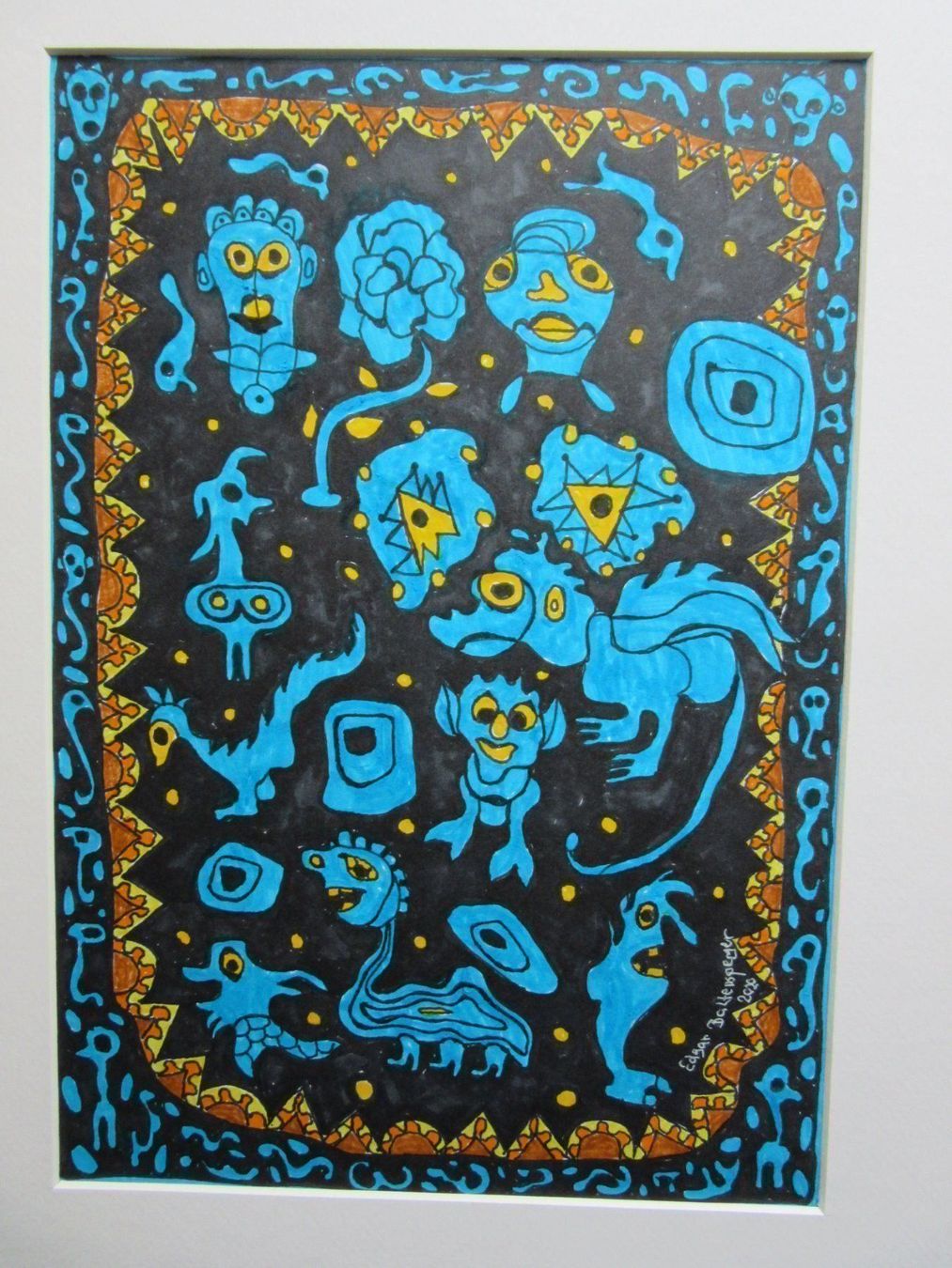 Gemälde: EDGAR BALTENSPERGER  ORIGINAL MISCHTECHNIK SIGNIERT – Gebraucht aus Gersau von grafik-kunst