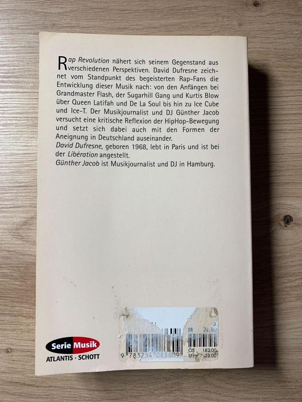 Libri: Rap Revolution Buch von David Dufrense – Usato da Netstal venduto da Clutch79Cardz 1