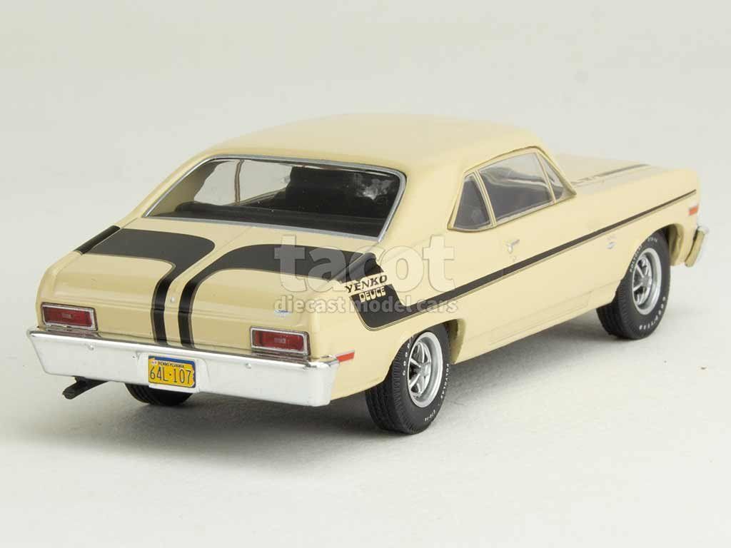 Chevrolet Modellini d'auto: Chevrolet Nova 350 Yenko Deuce 1970 beige / Decor       1:43 – Nuovo e nell'imballaggio originale da Gerlafingen venduto da espero88 1