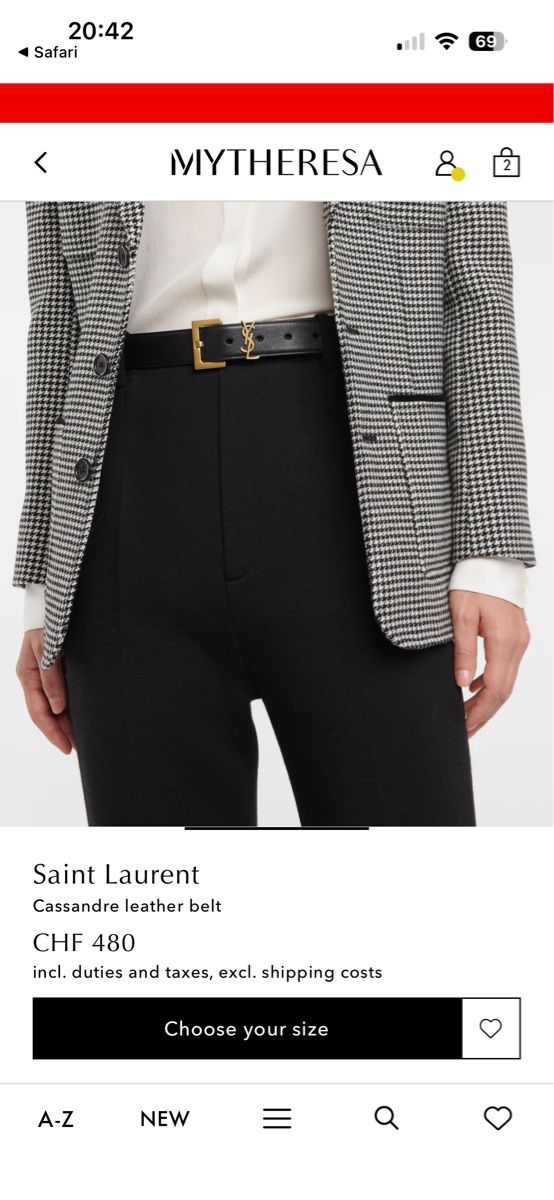 Saint Laurent Gürtel: Saint Laurent gürtel – Gebraucht aus Neuhausen von ann_t9kn 4