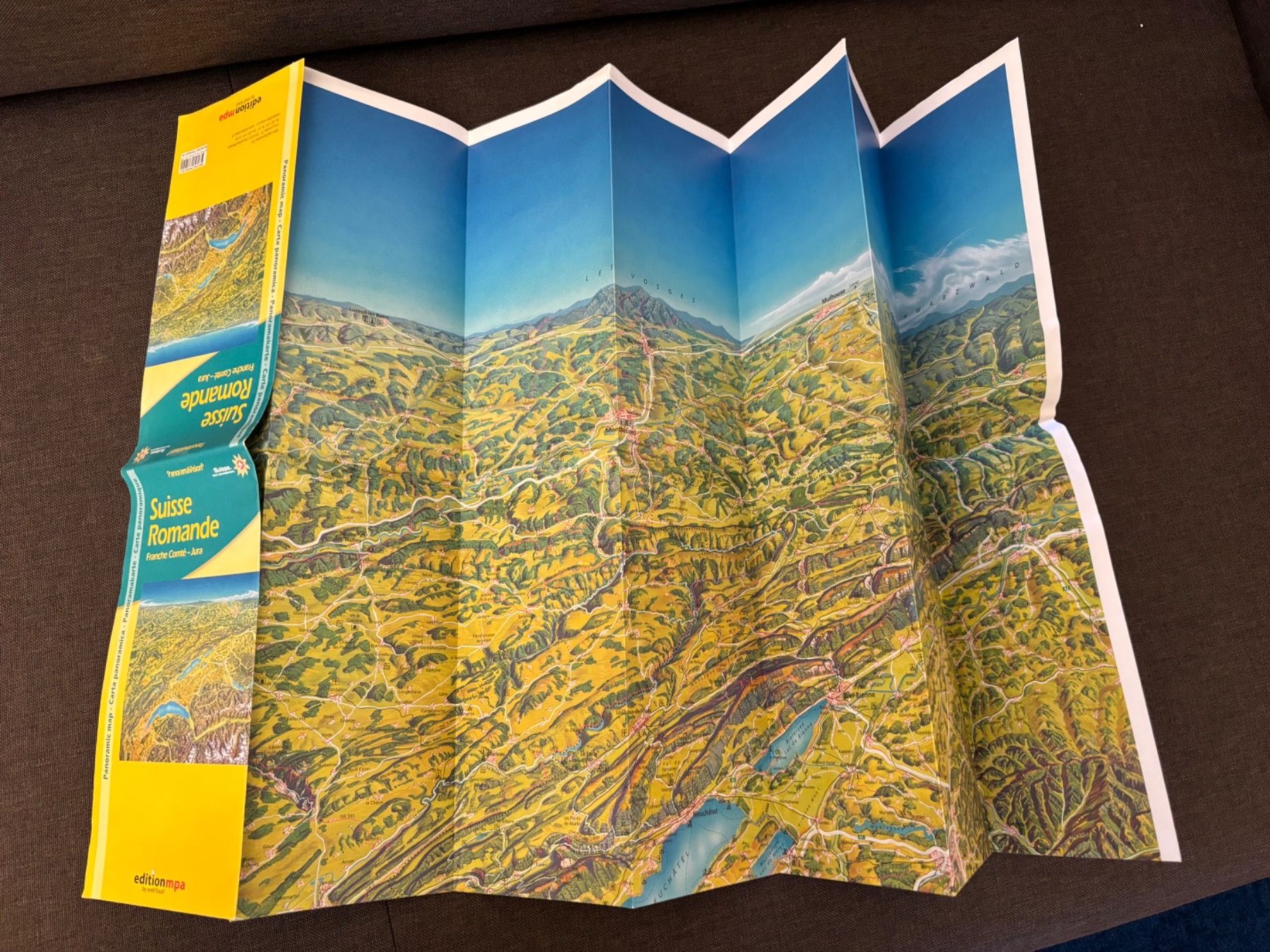 Cartine & Atlanti: Suisse Romande carte pano randonnée – Usato da Clarens venduto da Scottoara 2
