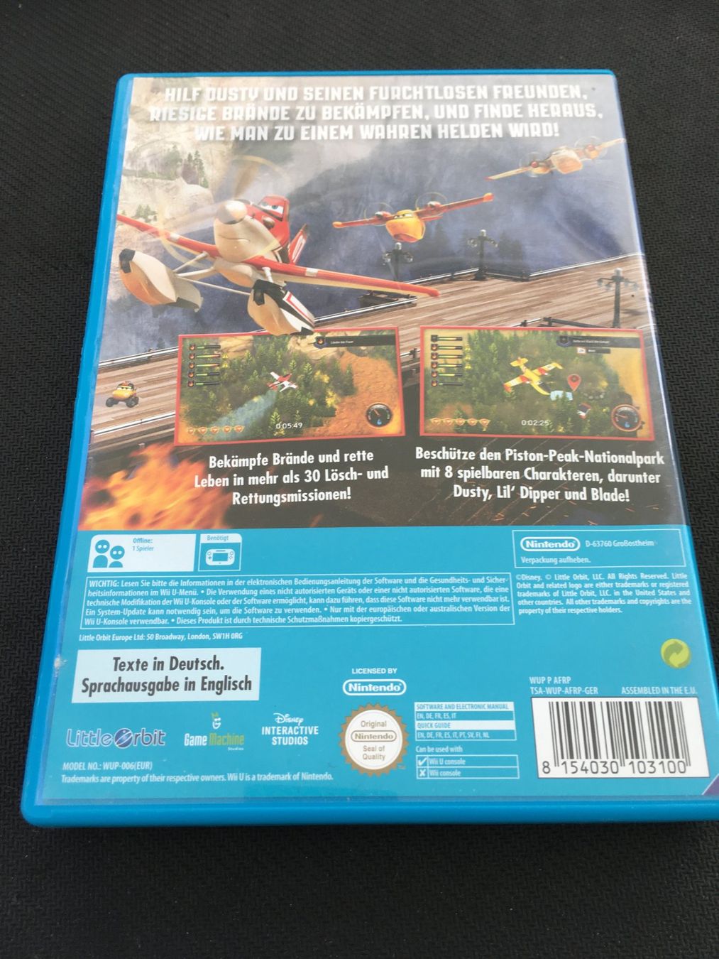 Nintendo Giochi: Planes 2 Immer im Einsatz - Nintendo Wii-U – Usato da St.Gallen venduto da MedienJoe 1