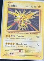 Zapdos 42/108 Englisch Pokémon Evolutions Holo Rare