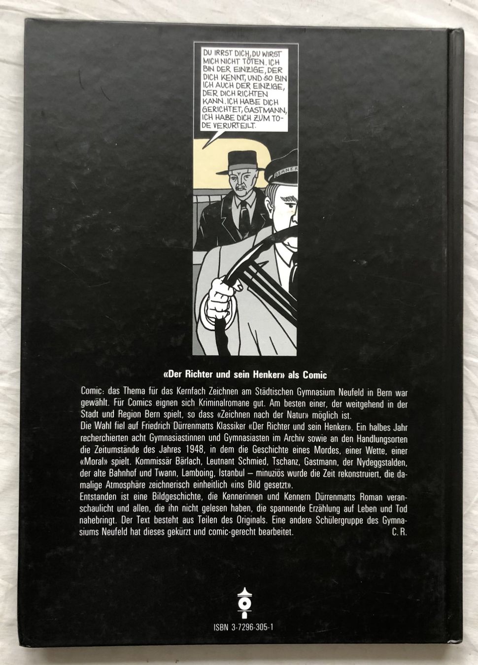 Comics: Der Richter und sein Henker - Friedrich Dürrenmatt - Comic – Gebraucht aus Schaffhausen von durruti 4