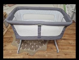Chicco Next2Me bedside crib grey good condition