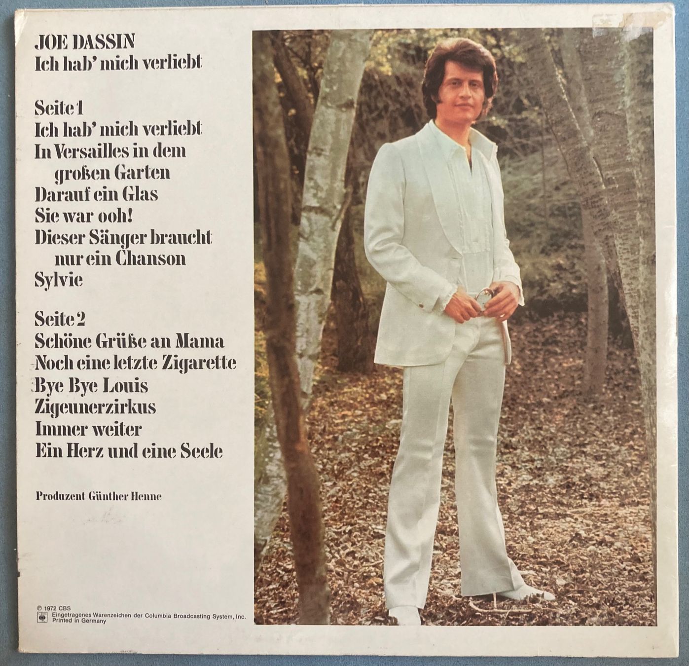 Dischi in vinile: JOE DASSIN - ICH HAB' MICH VERLIEBT – Usato da Poliez-Pittet venduto da Newtown-Records 1