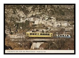 CHEMINS DE FER DE PROVENCE - 1970 "Touët sur Var"