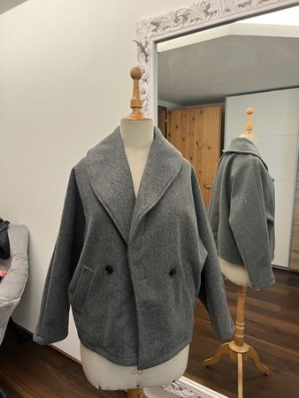 Jacke für Herbst in Grau Gr. XS/S