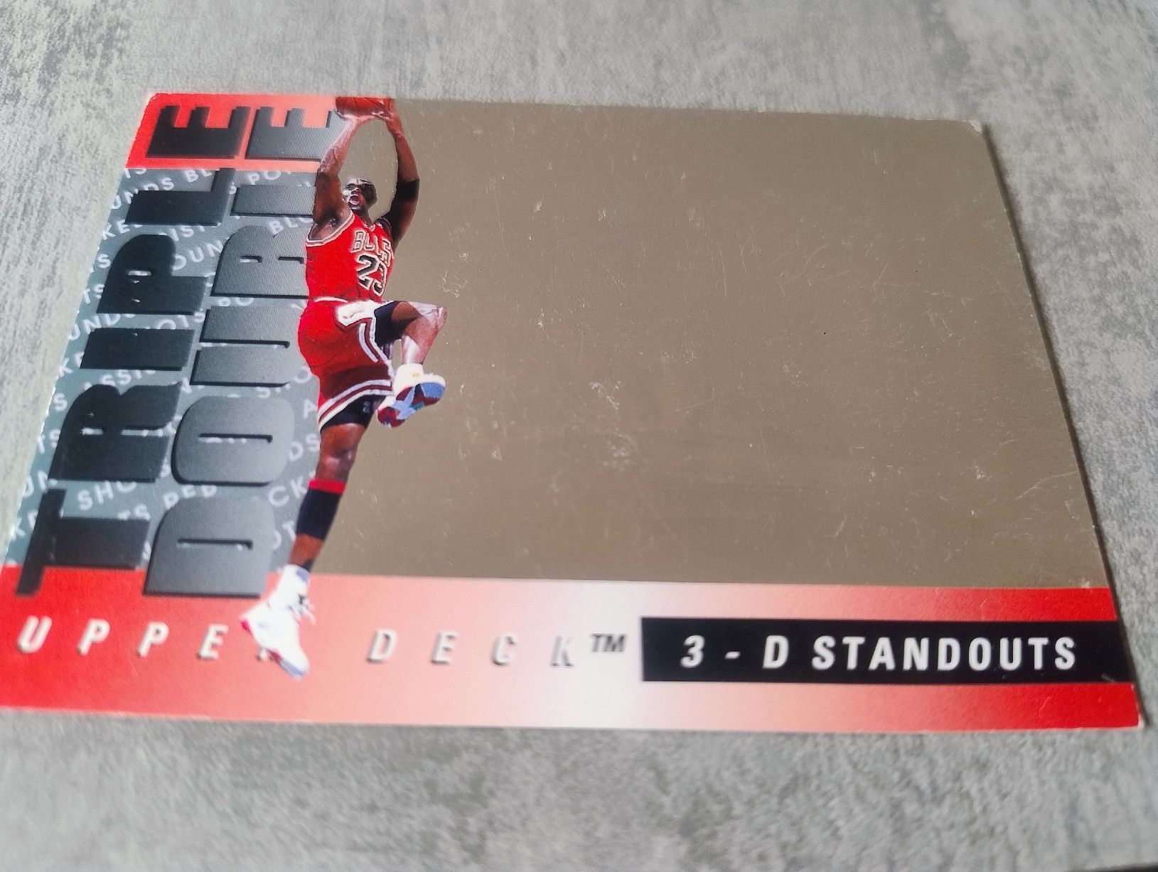 Nba Carte collezionabili: NBA Upper deck 3-D Triple Double Michael Jordan  – Usato da Martigny venduto da jul_7s5x 4