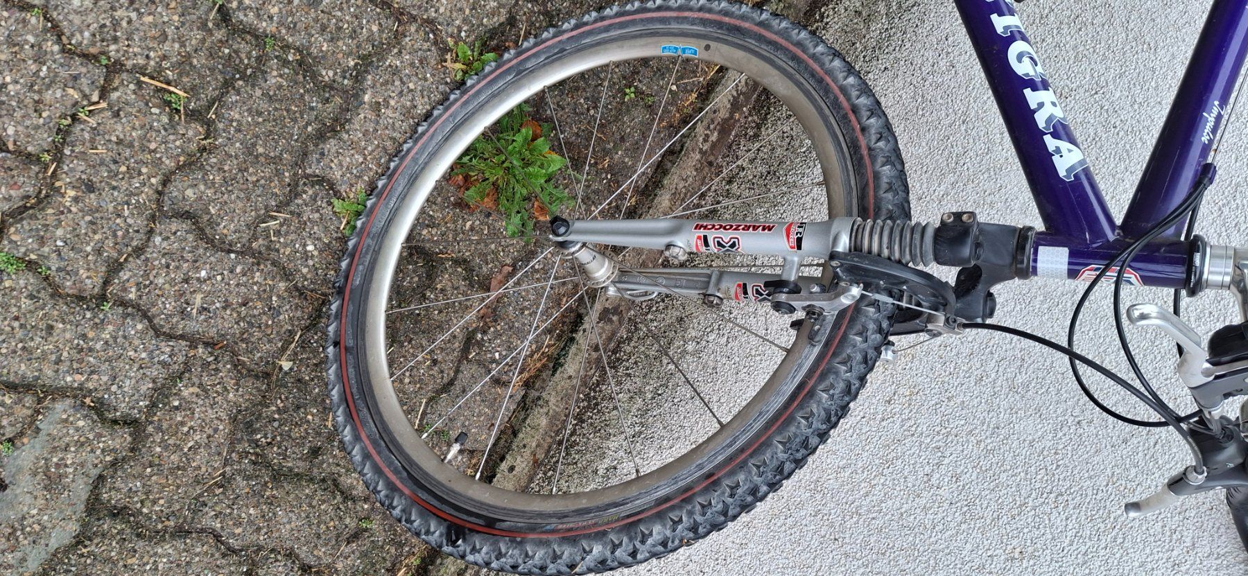 Marzocchi Velos: Kult Mtb TIGRA mit MARZOCCHI Gabel – Gebraucht aus Kyburg von JBMNT2020 3