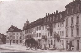 DELEMONT, quartier de la gare
