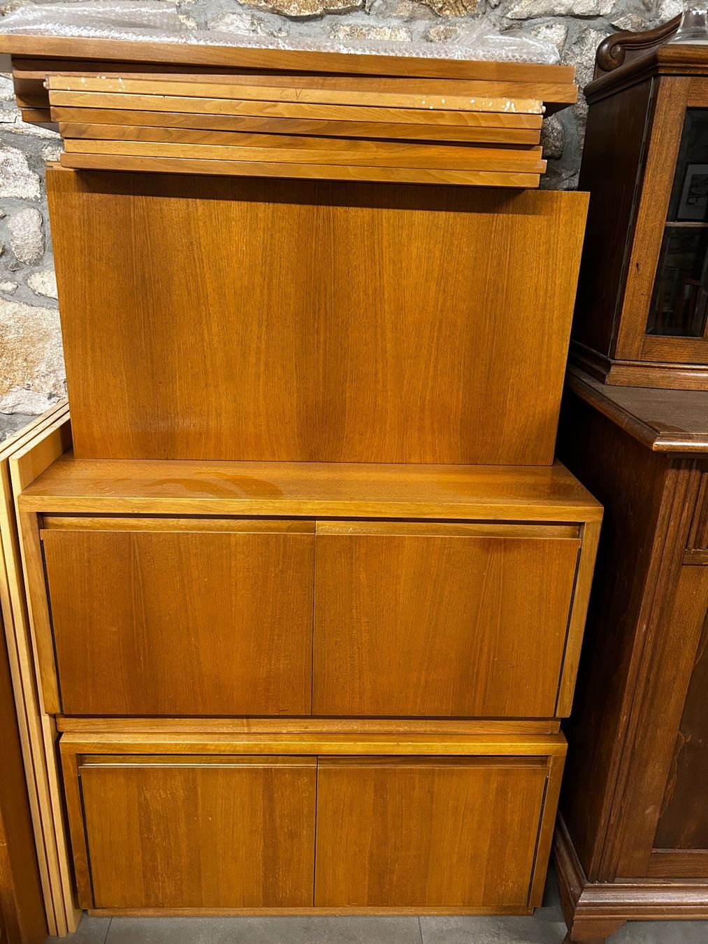Scaffali: Regalwand Mid Century Wohnzimmer Einrichtung. – Usato da Grellingen venduto da syl_t5wm 7