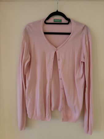 Cardigan United Colors of Benetton rosa Grösse XL