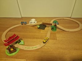 Playtive Junior Eisenbahn-Set Weltreise