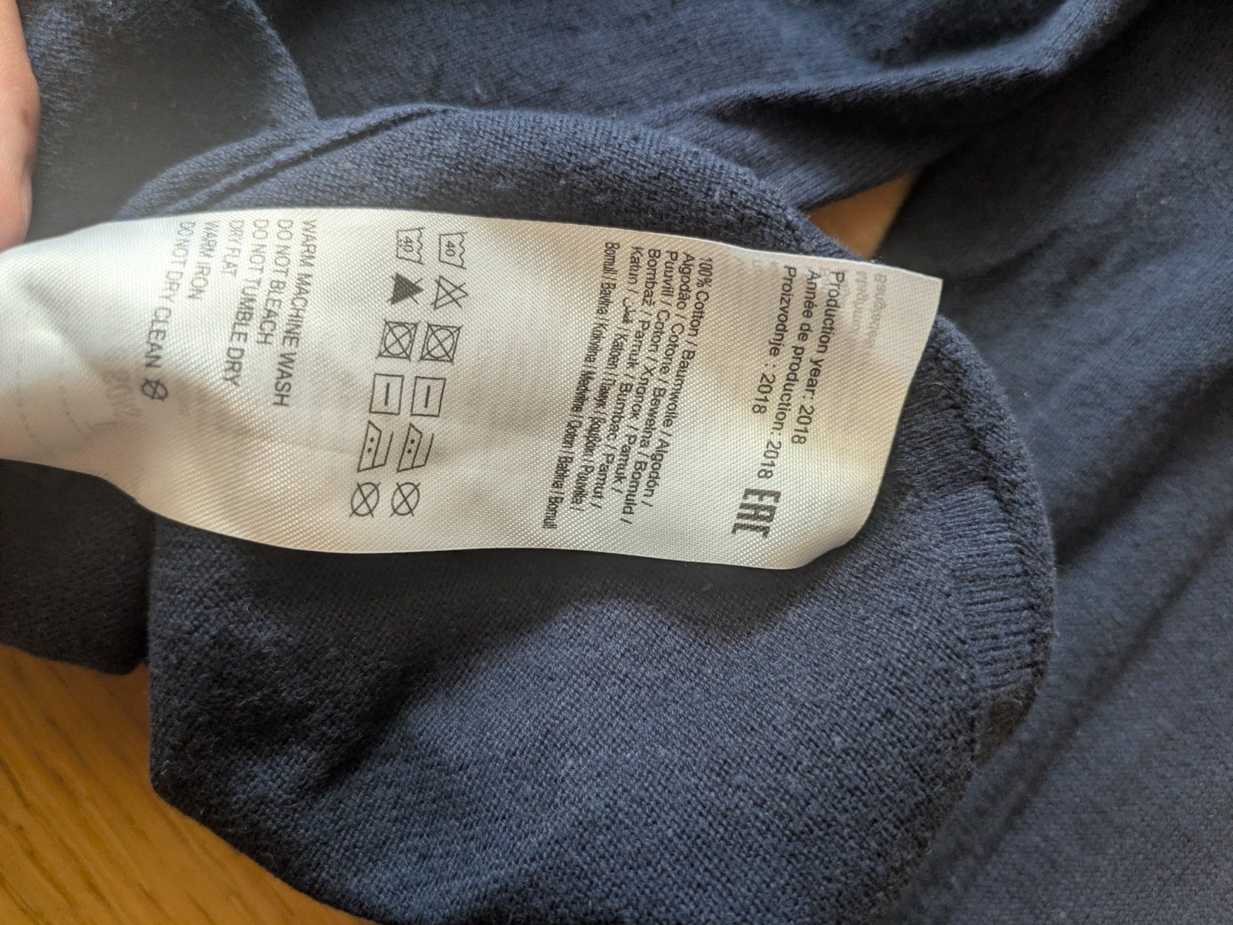 Maglioni & Felpe: Only&Sons Herren Pullover, Grösse M, Dunkelblau, Top! – Usato da Ittigen venduto da Deriento 2