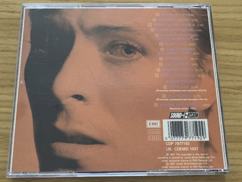 CD: David Bowie – Low – Usato da Fällanden venduto da Escheli 1