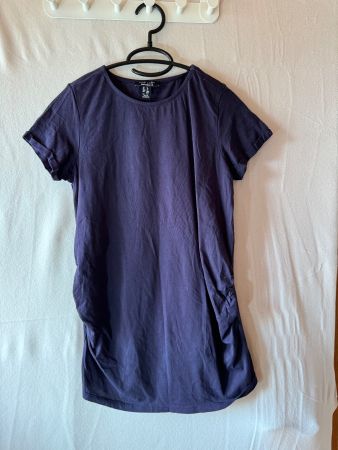 Lila Basic Umstands Shirt Gr. 36 von New Look Maternity