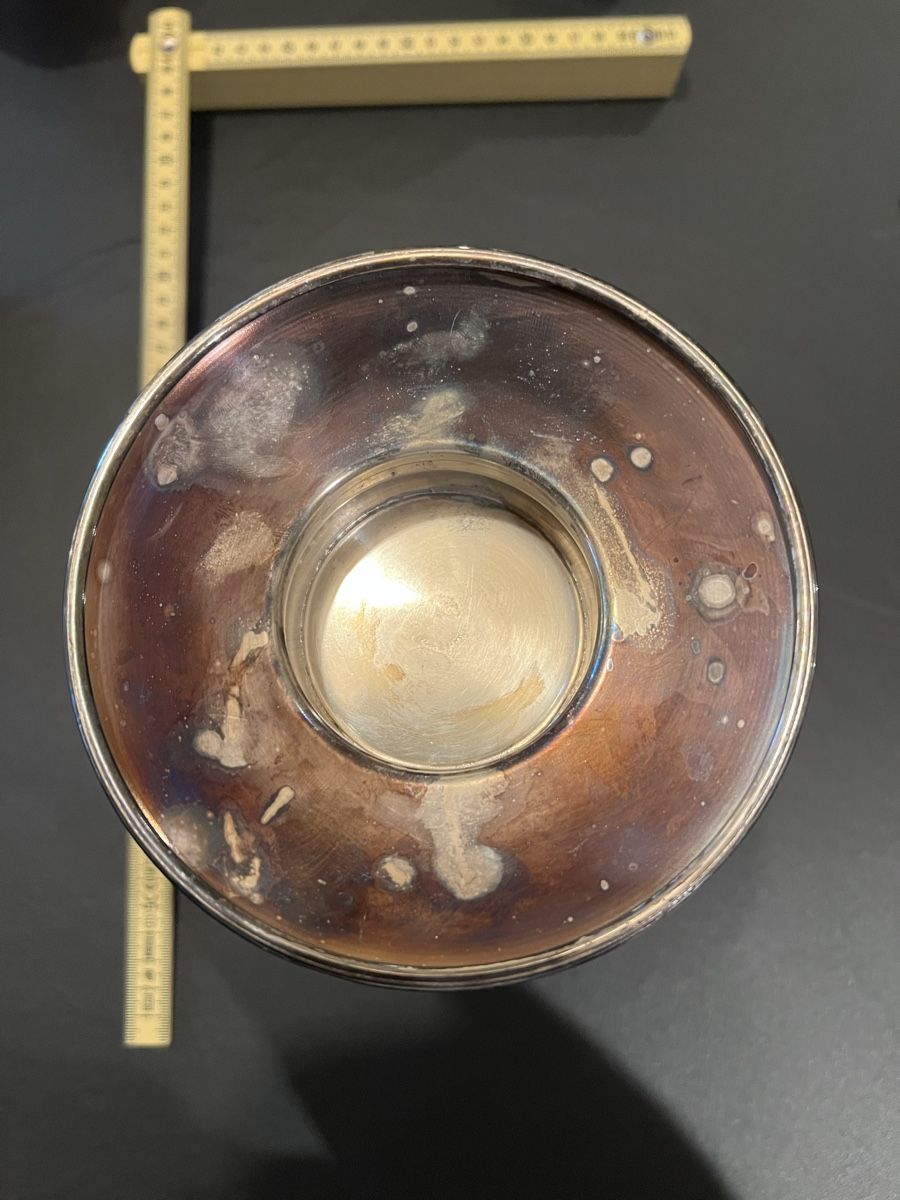 Sonstiges zum Sammeln & Seltenes: Becher eventuell aus Silber 1941 Preis Grenzwache – Gebraucht aus Lyss von Schmuggler 3