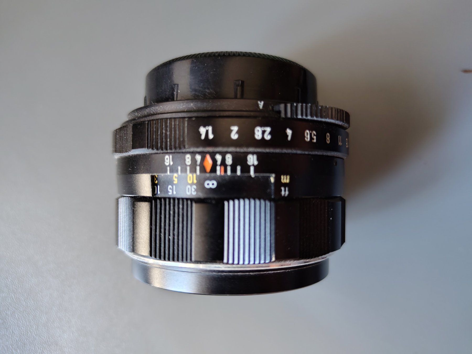 Pentax Obiettivi: Ashai Pentax Super Takumar 1:1.5/50 Objektiv – Usato da Basel venduto da OleThiele 1