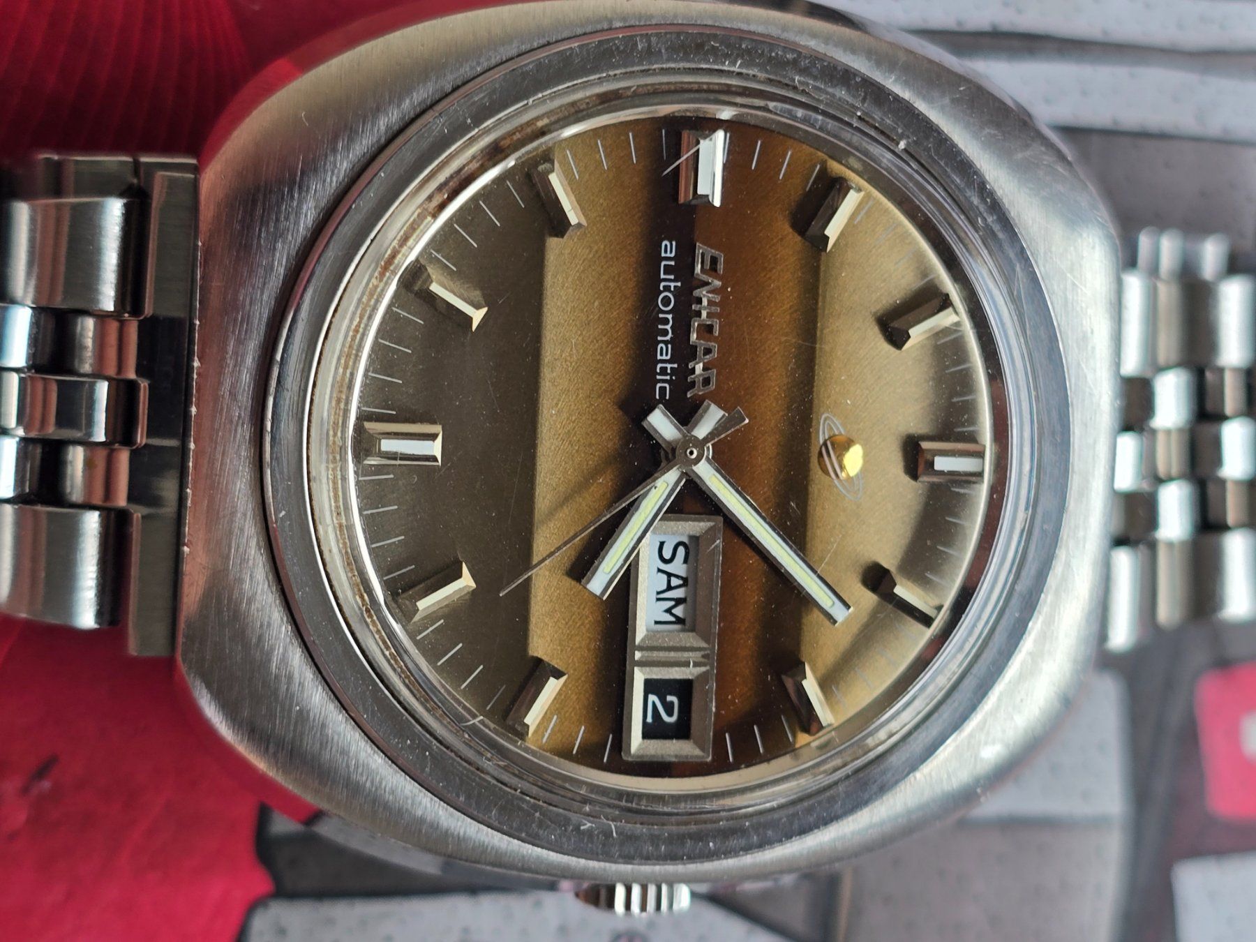 Enicar Orologi: 341 Enicar Automatic Day Date – Usato da Muri AG venduto da Corredor 1