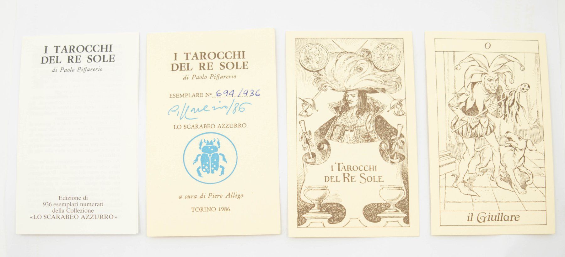Spiele: Tarot Karten / I tarocchi del re sole – Gebraucht aus Zürich von ZuercherBrockenhaus 4
