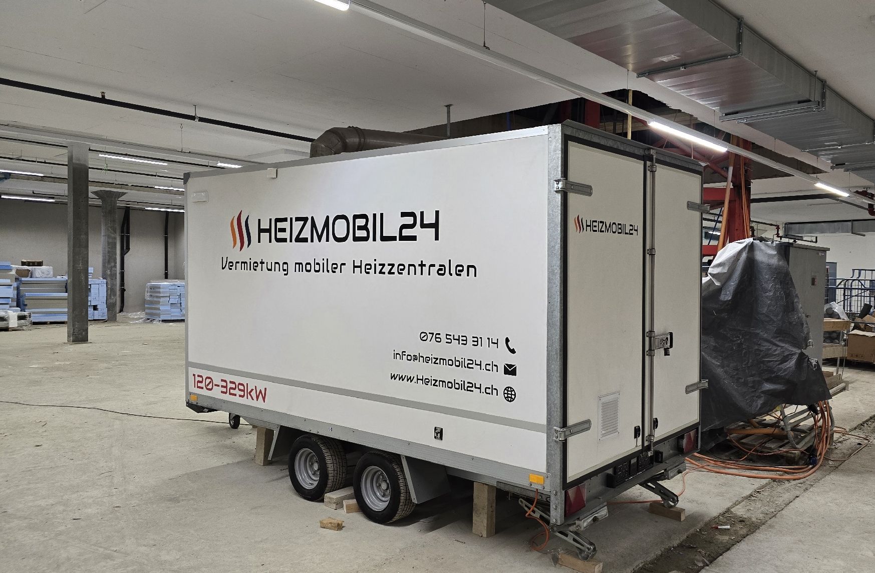 Viessmann Heizgeräte: Mobile Öl-Heizzentrale 120-329kW – Gebraucht aus Menziken von JJRacing