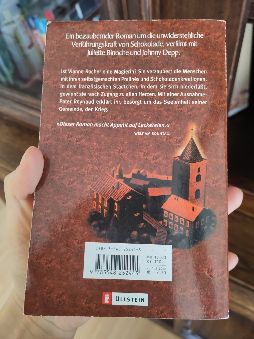 Libri: Chocolat Buch Joanne Harris – Usato da Zürich venduto da Saf12 1