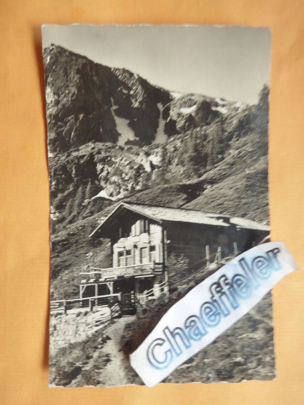 Cartoline postali: 440 Gasthaus Gfällalp am Lötschenpass – Usato da Zürich venduto da Chaeffeler