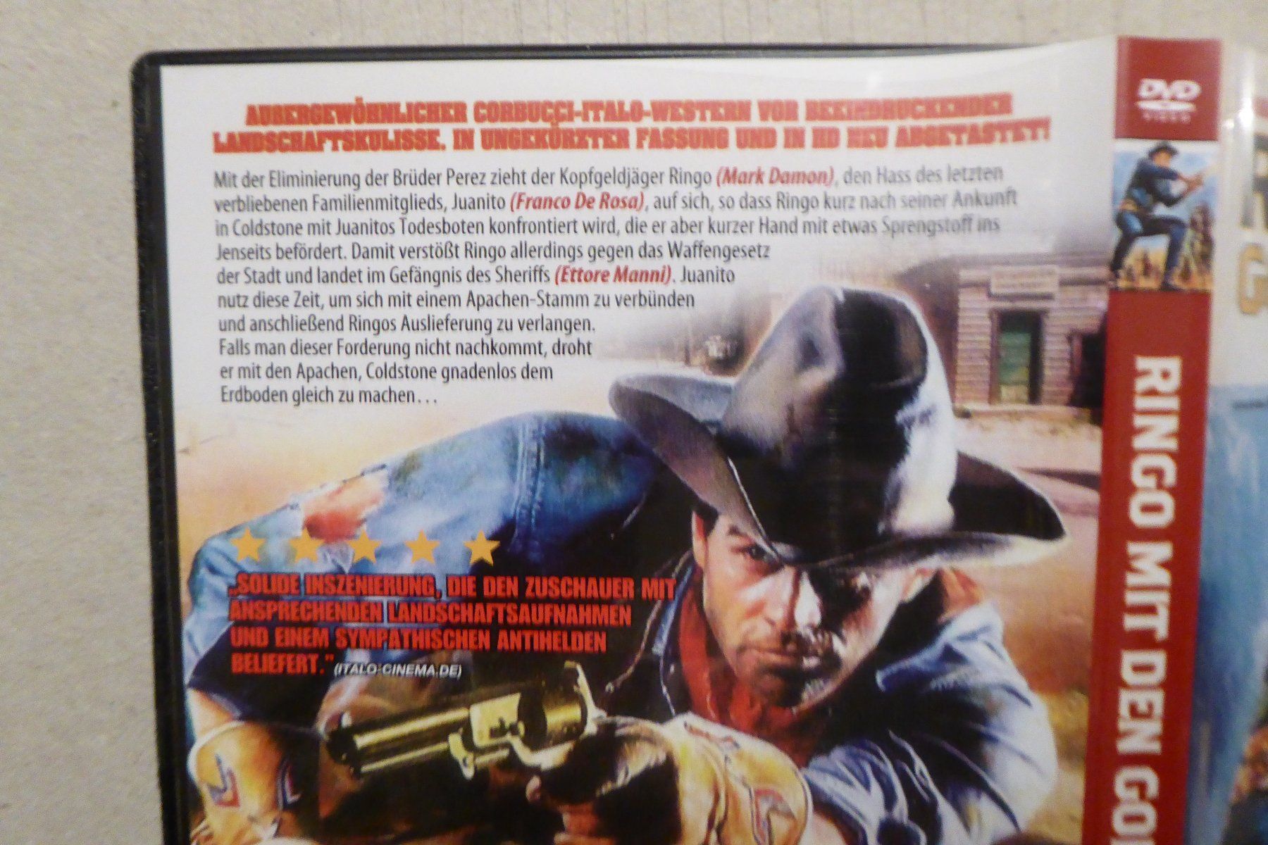 Tutti i DVDs: DVD Ringo mit den goldenen Pistolen – Usato da Allschwil venduto da Summelsarium 1