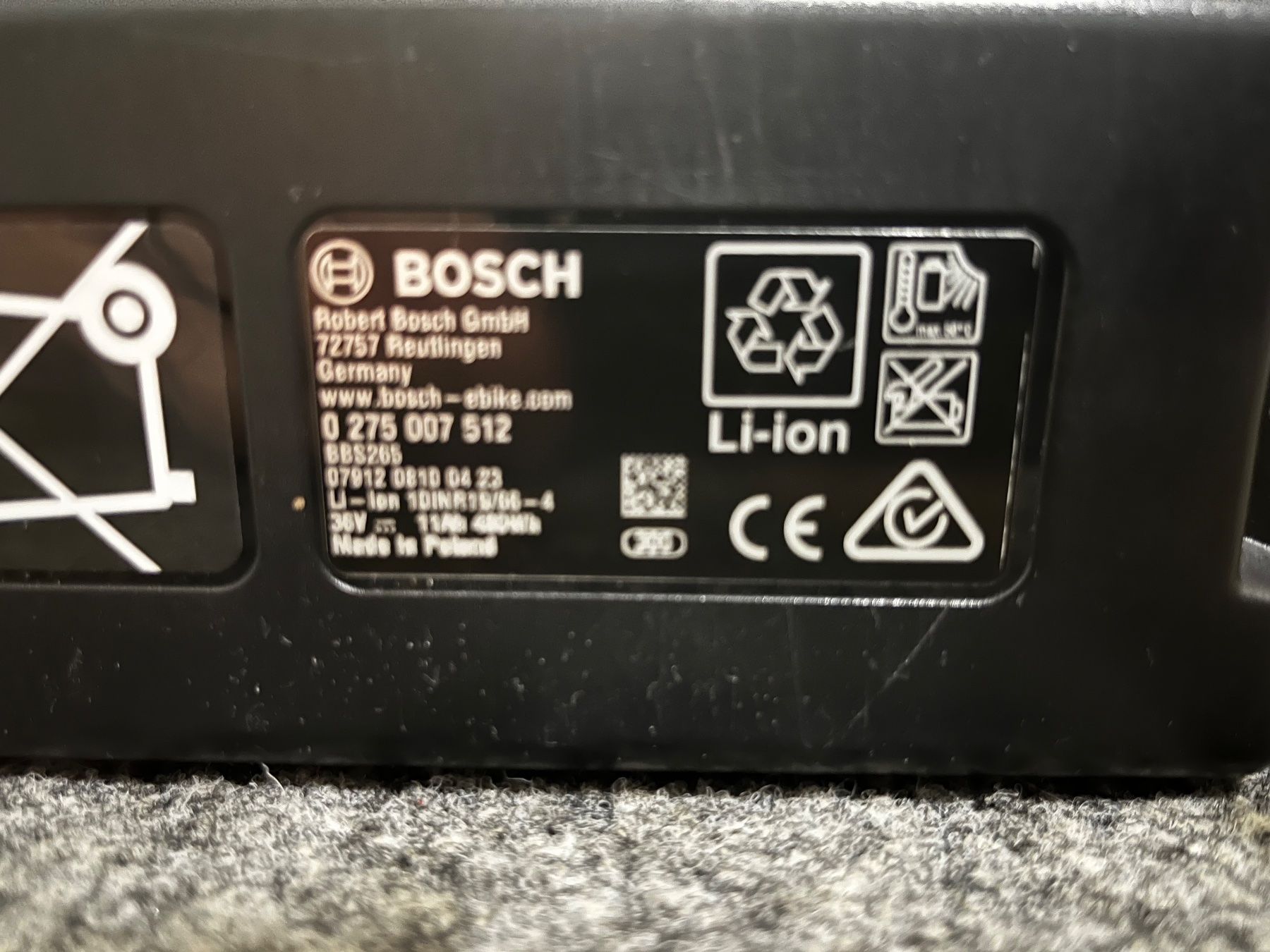 Bosch Batterie: Bosch Rahmen Akku – Usato da Mühlethurnen venduto da Kolly225 9