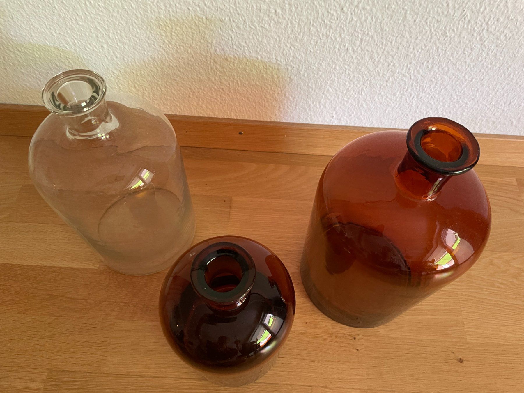 Laborzubehör: Apothekerflaschen 3 Stk. – Gebraucht aus Wabern von carciofo 2
