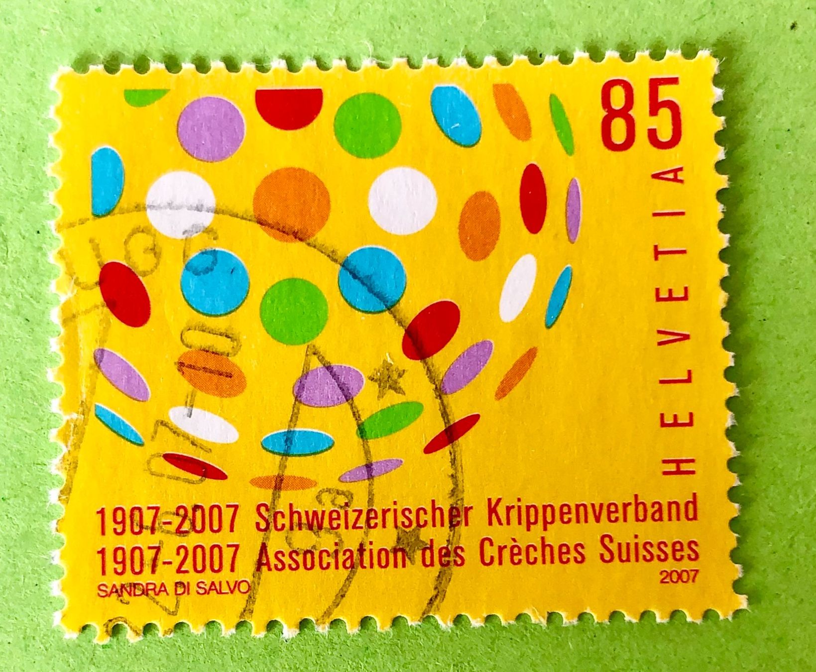 Alle Briefmarken: Nr.1235 Krippenverband GESTEMPELT    – Gebraucht aus Aarau von Billa007