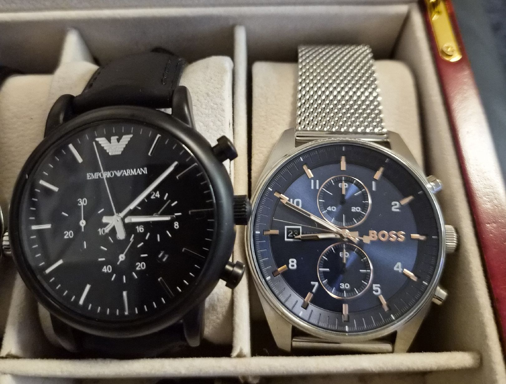 Orologi: Uhren- Sammlung Boss, Armani, Lacoste – Nuovo (secondo la descrizione) da Basel venduto da Boni8 1
