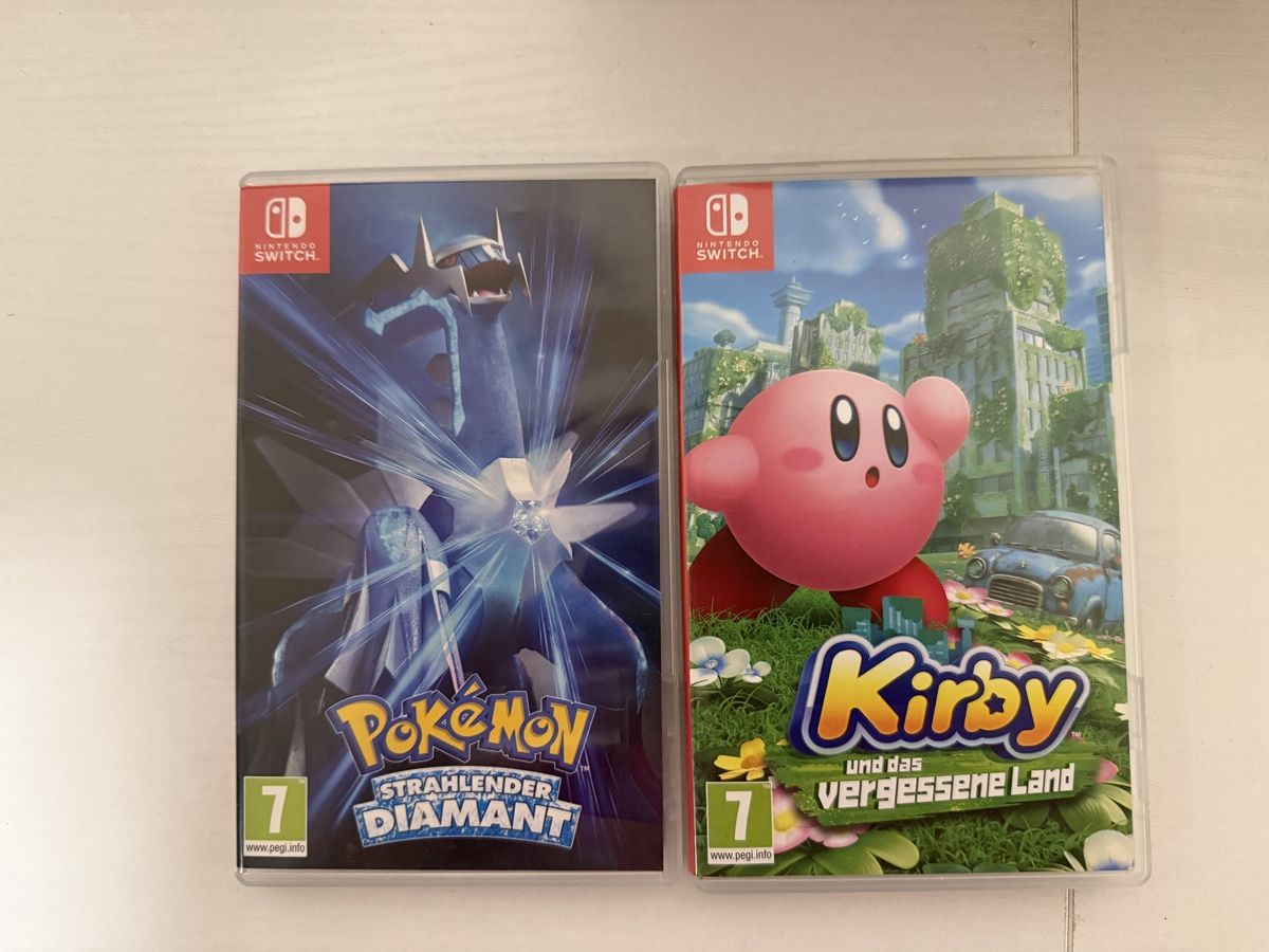 Pokémon Jeux: Nintendo Switch, Pokémon strahlender Diamant & Kirby – D'occasion à Basel par Sari994
