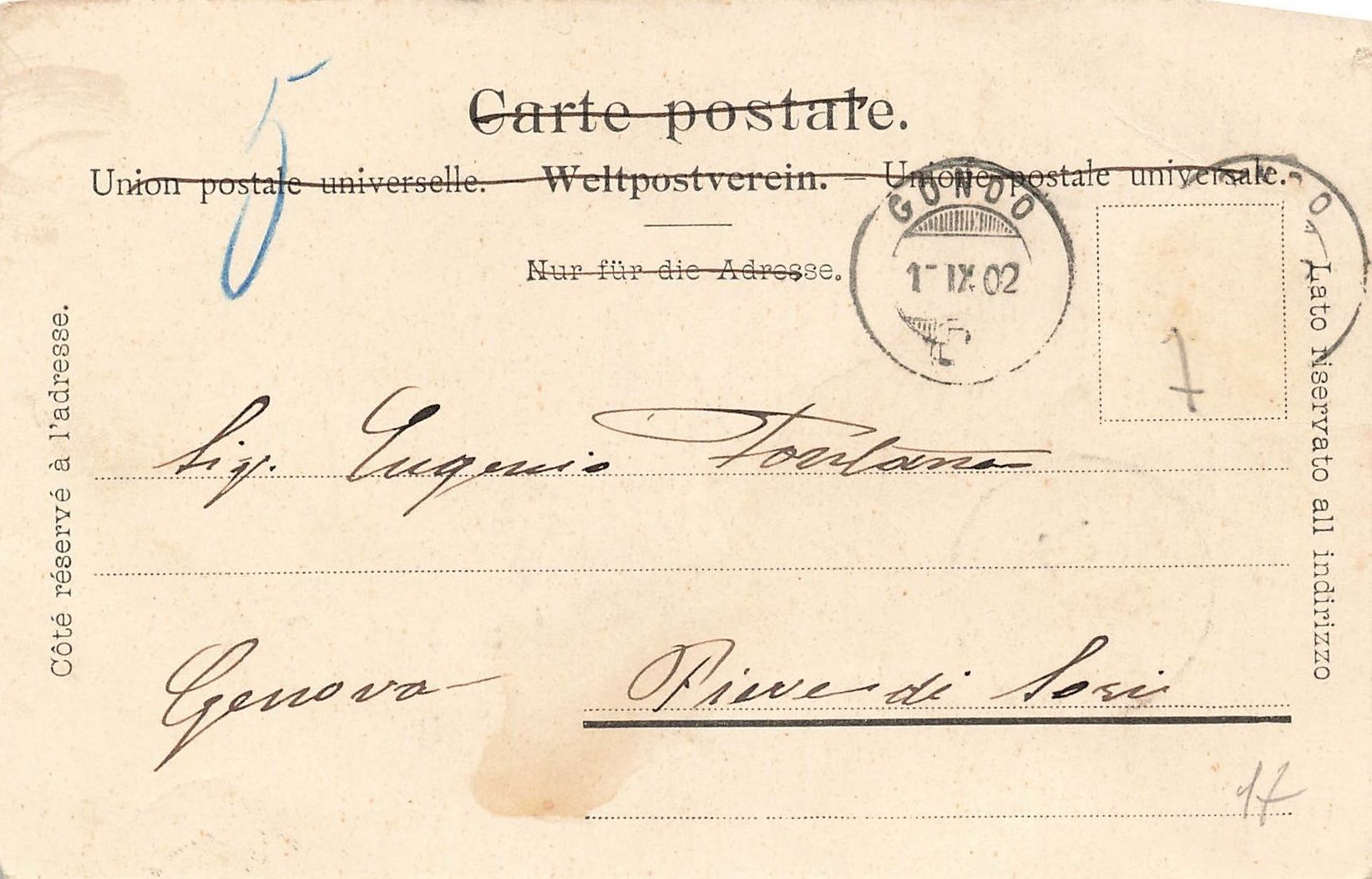 Cartoline postali: Simplon Dorf (VS) Dorf und Postkutsche Simplontal – Usato da Biasca venduto da Blenio71 1