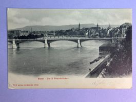 Basel, die drei Rheinbrücken