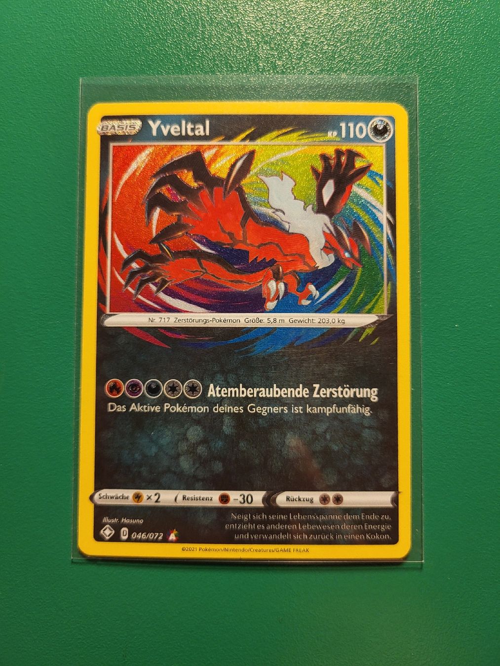 Pokémon Carte collezionabili: Pokemon Karte Yveltal Deutsch – Usato da Grindelwald venduto da lego9