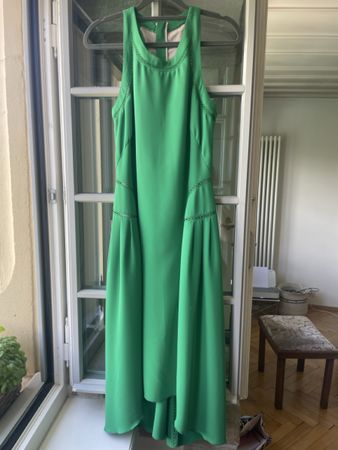 Elegantes Sommerkleid von KAREN MILLEN, in grün, Grösse UK8