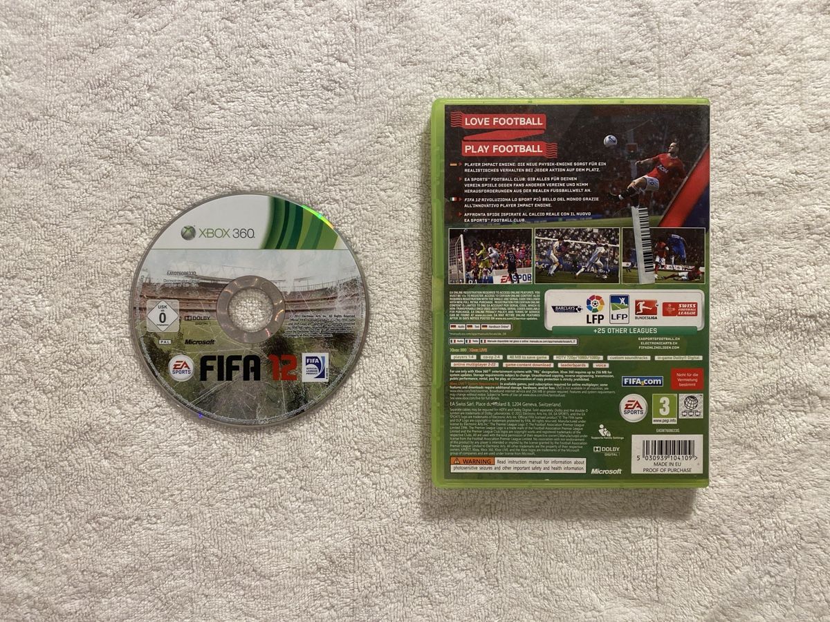 Microsoft Giochi: FIFA 12 XBOX 360 – Usato da Reichenbach i. K. venduto da Daniel840 1