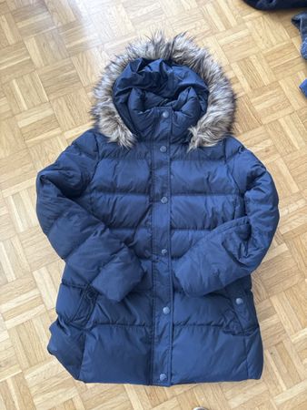 Tommy Hilfiger Daunenjacke Grösse XL dunkelblau guter Zusta