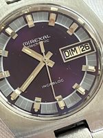 Montre Vintage Mirexal Electronic Incabloc  pile neuve 