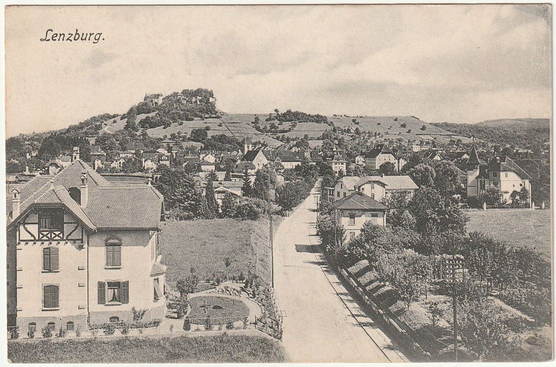 Cartoline postali: Foto-AK Lenzburg – Usato da Fislisbach venduto da Zigzag12