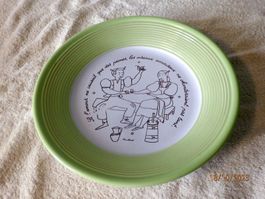 Keramikteller, Früchteschale, Frankr., sig. Lienhard, Ø 28cm