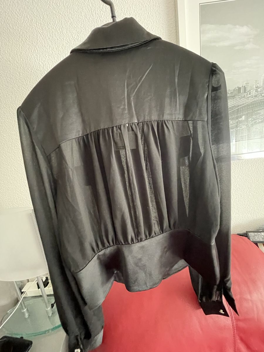 Morgan Camicette: Morgan de Toi Black Blouse Size 40 – Nuovo (secondo la descrizione) da Winterthur venduto da shp_xcc5 2